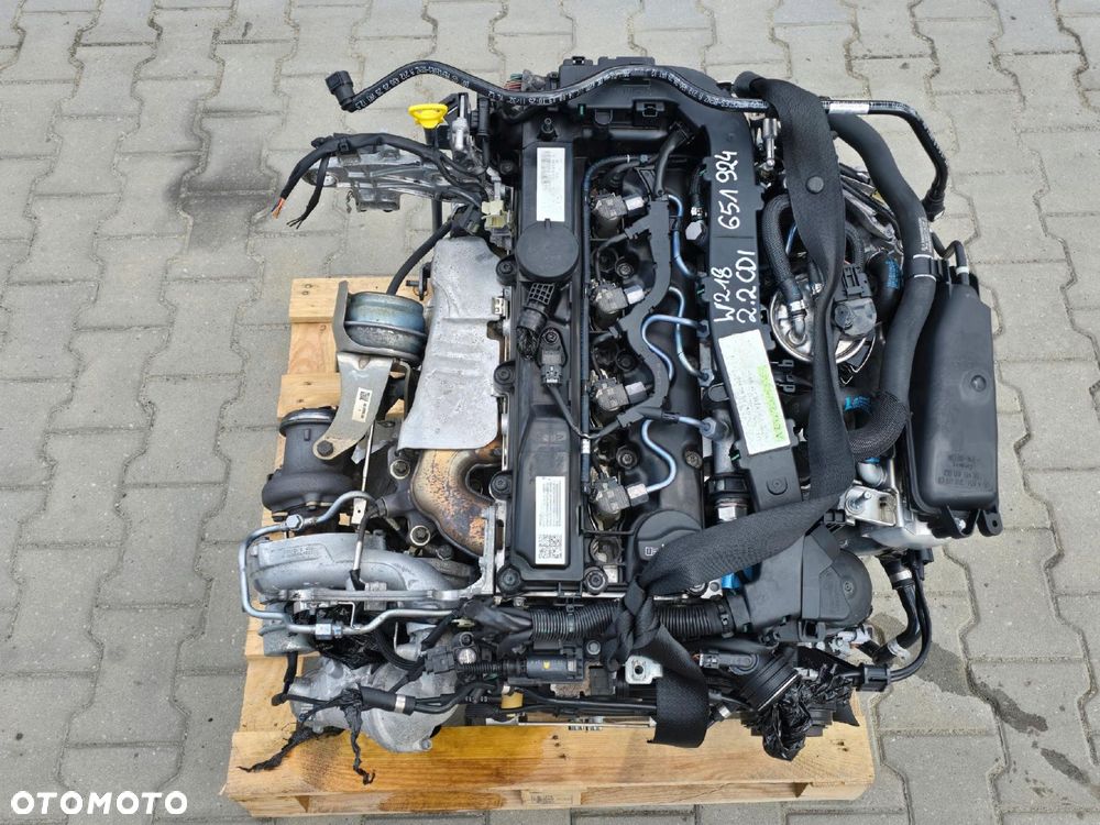 MERCEDES W207 W212 W218 13R SILNIK SŁUPEK 2.2CDI 651924 189TYŚ.KM - 2