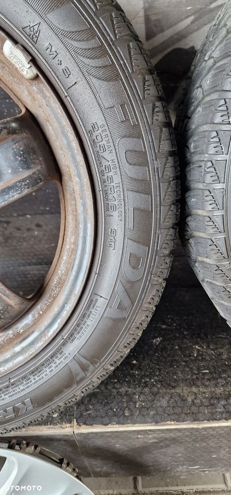 Felgi stalowe+OPONY Zimowe 205/55 R16  5x110 ET39  16" OPEL ASTRA H  ZAFIRA B Meriva B - 6