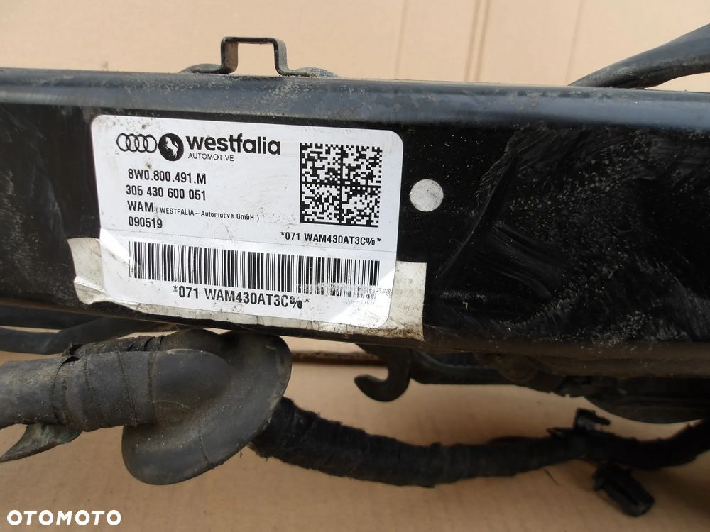 HAK ELEKTRYCZNY WESTFALIA AUDI A4 B9 8W0800491M 8W0092157A - 7