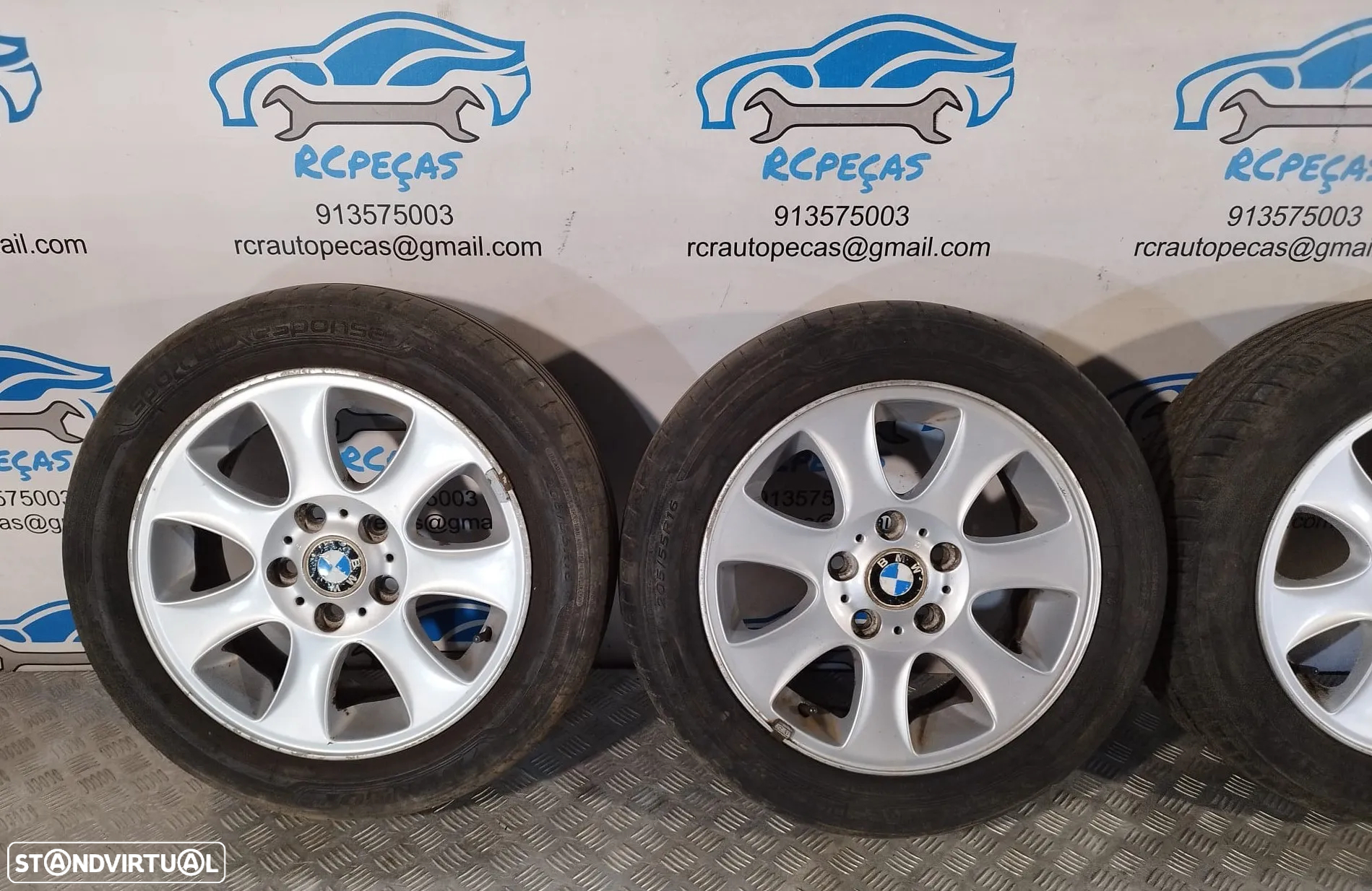 Conjunto Jantes 16 Originais BMW Ronal 7J ET44 5X120 6769402 - 2