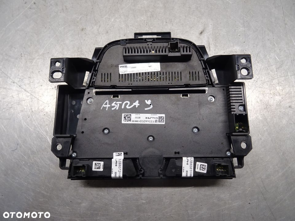 OPEL ASTRA IV J KOMBI 09-12 1.7 CDTI PANEL STEROWANIA RADIA KLIMATYZACJI 13346092 - 2