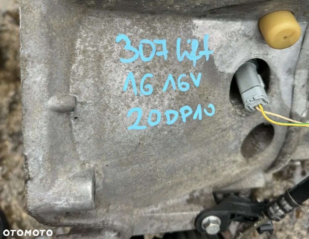 Skrzynia biegów manualna Peugeot 307 lift 1.6 16V 20DP10 OE - 3