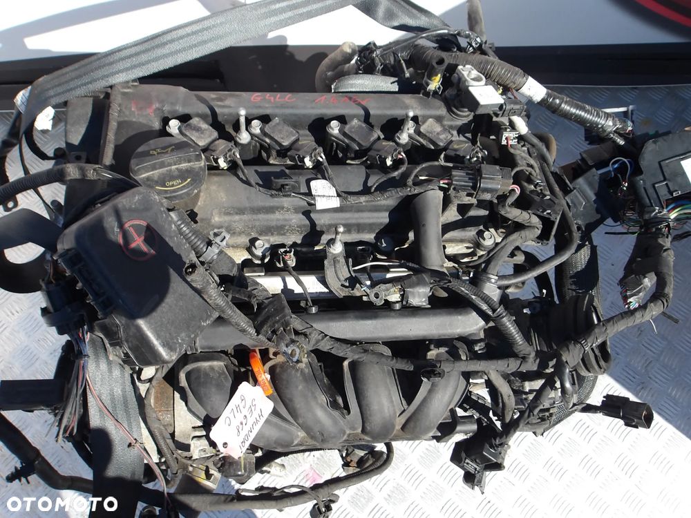 SILNIK HYUNDAI I30 16r. 1.4 16V 100KM G4LC 38 TYS - 2