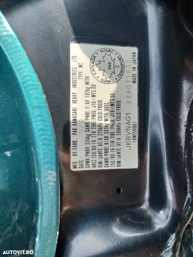 Kawasaki VN 1500 Vulcan - 13