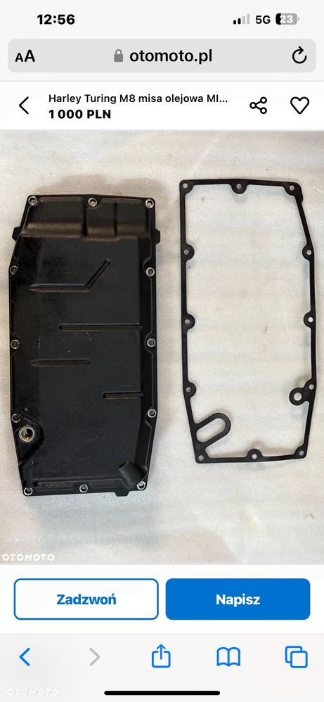 Harley Davidson Touring misa olejowa 2014-2024 - 2