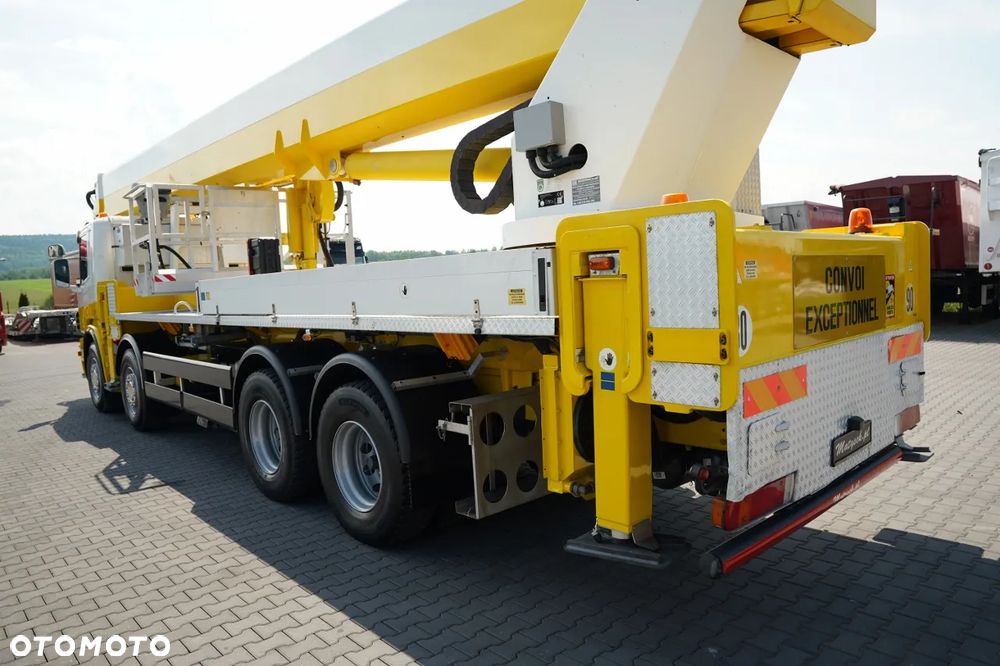 Scania P 380 / 8x4 / PODNOŚNIK KOSZOWY / PALFINGER WT 700 / WYSOKOŚĆ ROBOCZA 70 M / - 11