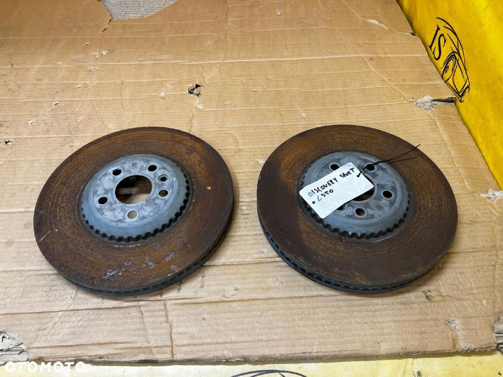 KOMPLET NOWE TARCZE HAMULCOWE PRZÓD LAND ROVER DISCOVERY SPORT V L550 - 1
