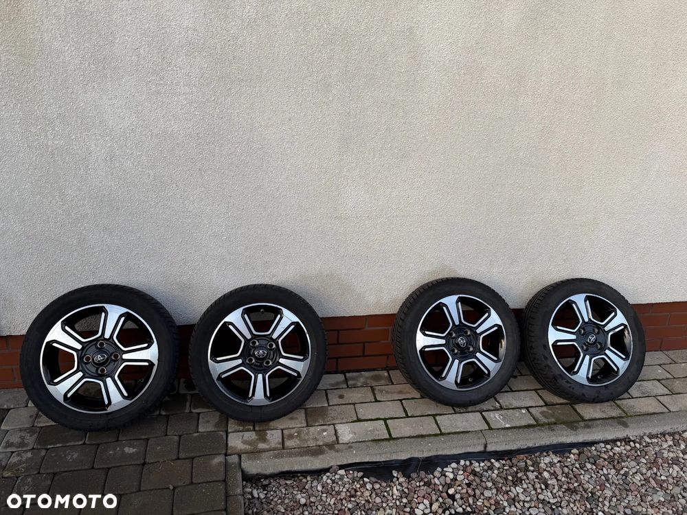 TOYOTA Aygo koła letnie 15" 4x100mm, oryginalne z TPMS - 1