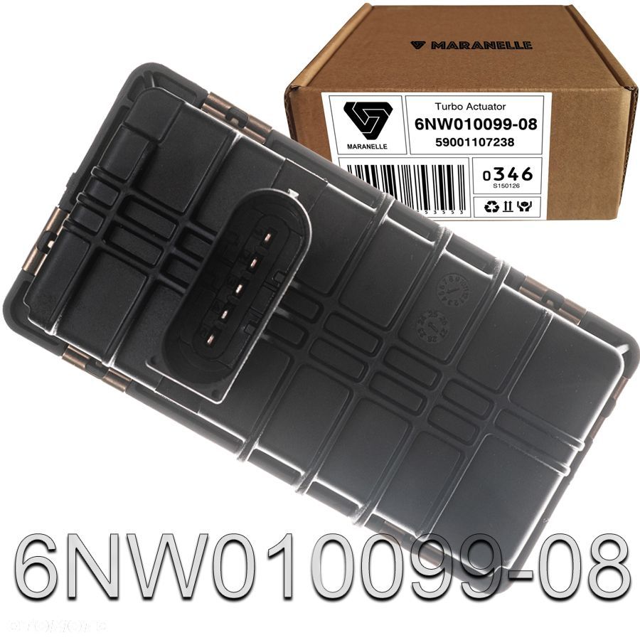 Nastawnik sterownik 6Nw010099-08, 59001107238 turbiny BMW: X5, X6, 5, 7 - 3.0 - 3