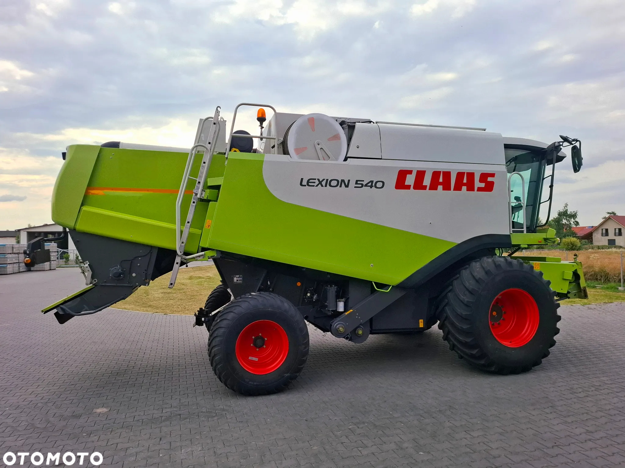 Claas Lexion 540 heder 6.6 m, Nie Malowany, Stan Bardzo Dobry - 4
