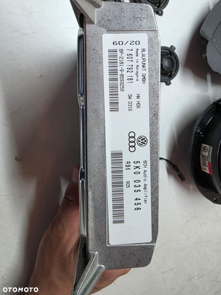 SCIROCCO GŁOŚNIKI DYNAUDIO 1K8035453 KOMPLET WIAZKA + ZMACNIACZ - 3