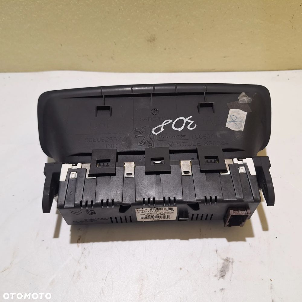 WYSWIETLACZ PEUGEOT 308 T7 CITROEN 96646442-80-01 - 1