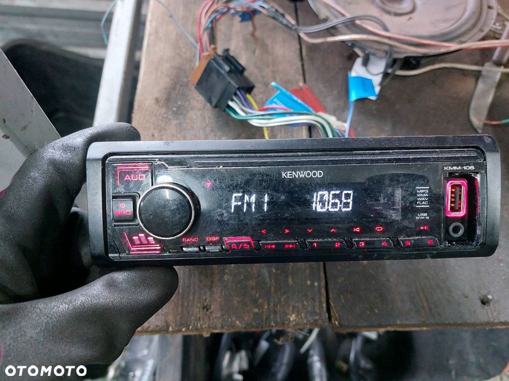 RADIO ODTWARZACZ KENWOOD KMM-105 USB AUX - 7
