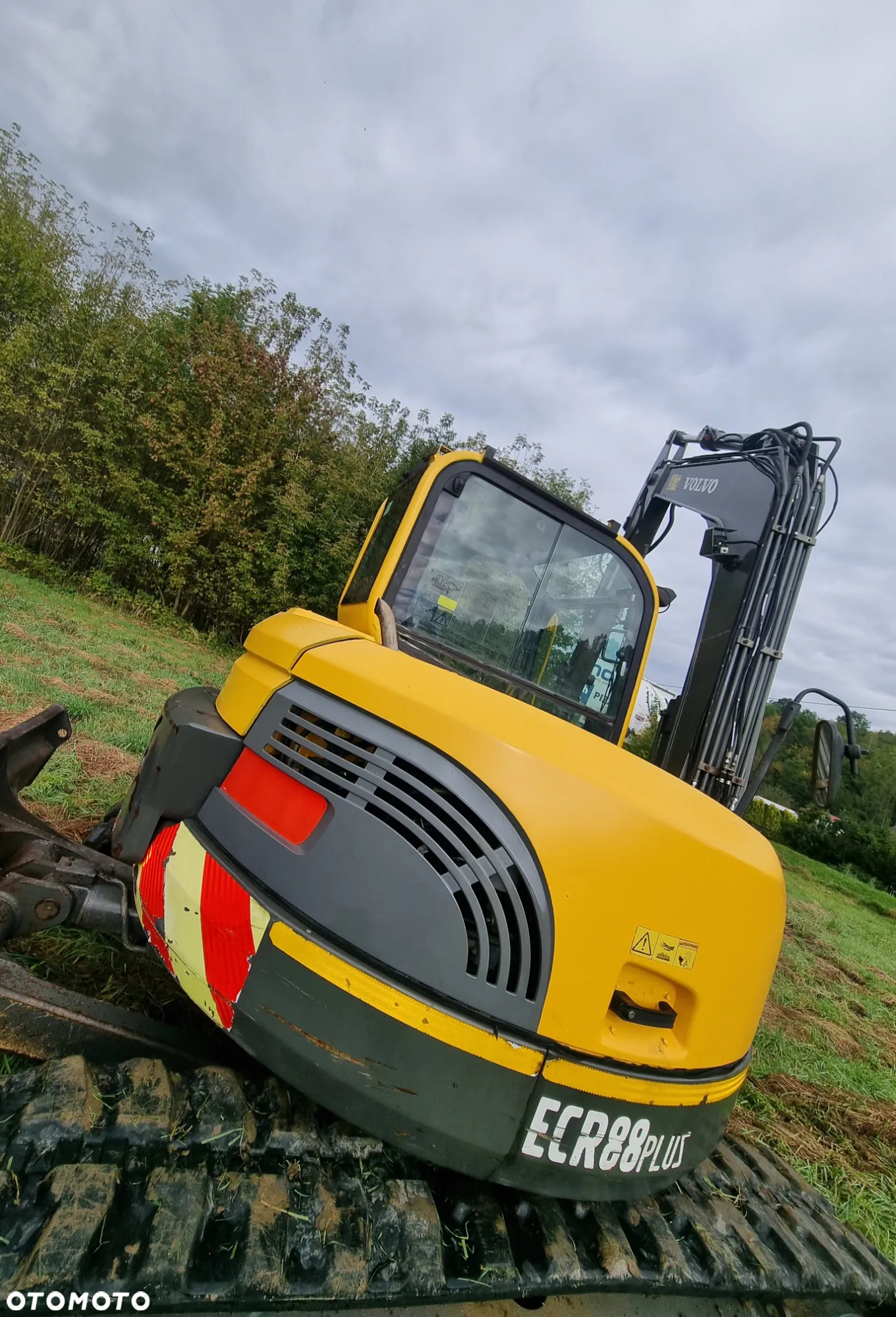 Volvo ECR88plus Koparka Gąsienicowa 10ton Ramię długie PLUS! Perfekcyjny stan z Norwegii! Klima 3łyżki Gąsienice jak nowe Zero wycieków luzów!! - 6