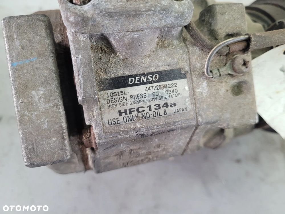 Sprężarka pompa kompresor klimatyzacji Toyota AVENSIS VERSO Previa 2,0 D4D 01-06r 447220-4222 - 2