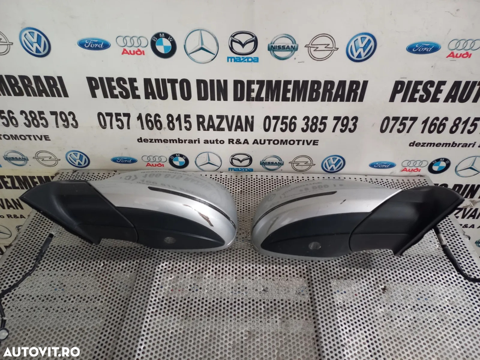 Oglinzi Oglinda Stanga Dreapta Audi Q7 4L De Anglia Cu Rabatare Electrica Si Lumini Ambientale - De - 9
