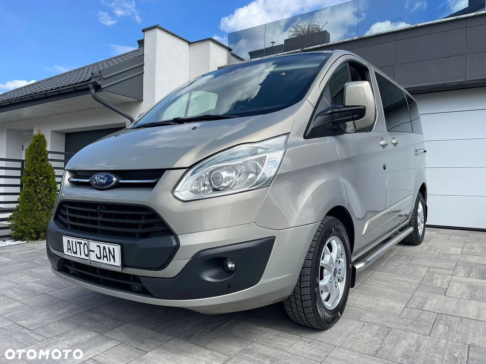 Ford TRANSIT CUSTOM Klima Navi Kamera Grzane Fotele 2xDrzwi Boczne Skóry Dubel Kabina Tempomat 2xPdc Rury - 9