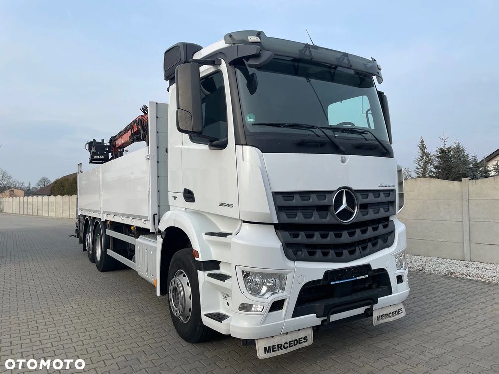 Mercedes-Benz Arocs 2545, HDS ATLAS 186.3 - PILOT - 3