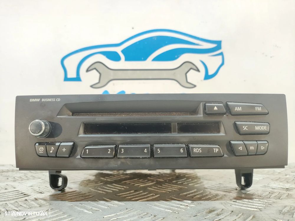 RADIO AUTORADIO LEITOR CD BUSINESS BMW SERIE 1 E87 6512922924101 9229241 13264010 132640 E81 E82 E87 LCI E88 SERIE 3 E90 E90 LCI E91 E91 LCI E92 E92 LCI E93 E93 LCI X1 E84 - 1