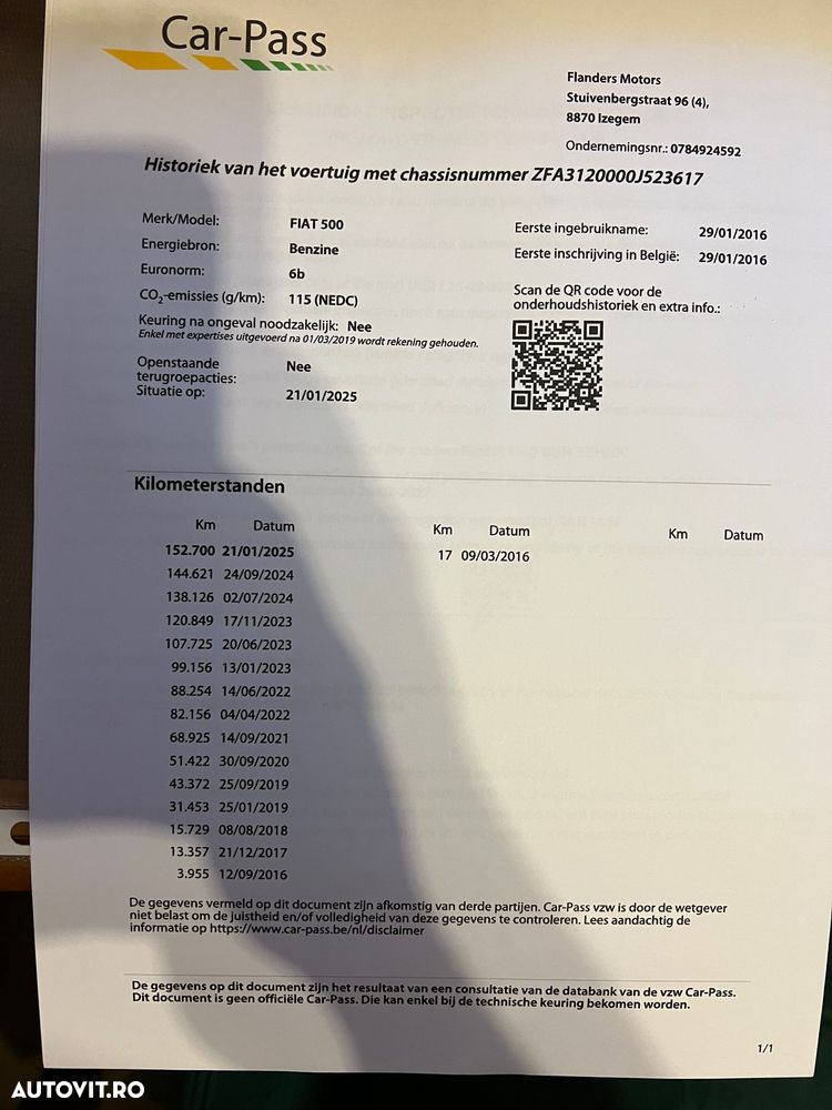 Fiat 500 1.2 8V Lounge - 10