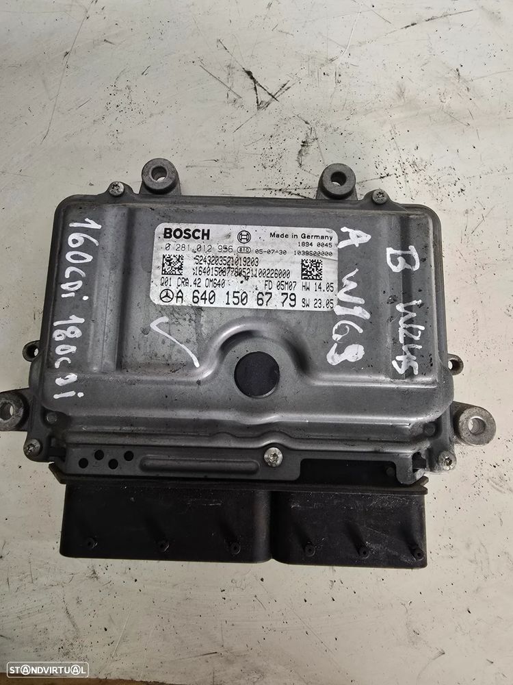 Centralina do motor Mercedes Classe A ( w169) 160 cdi  180 cdi ref: A6401506779 - 4