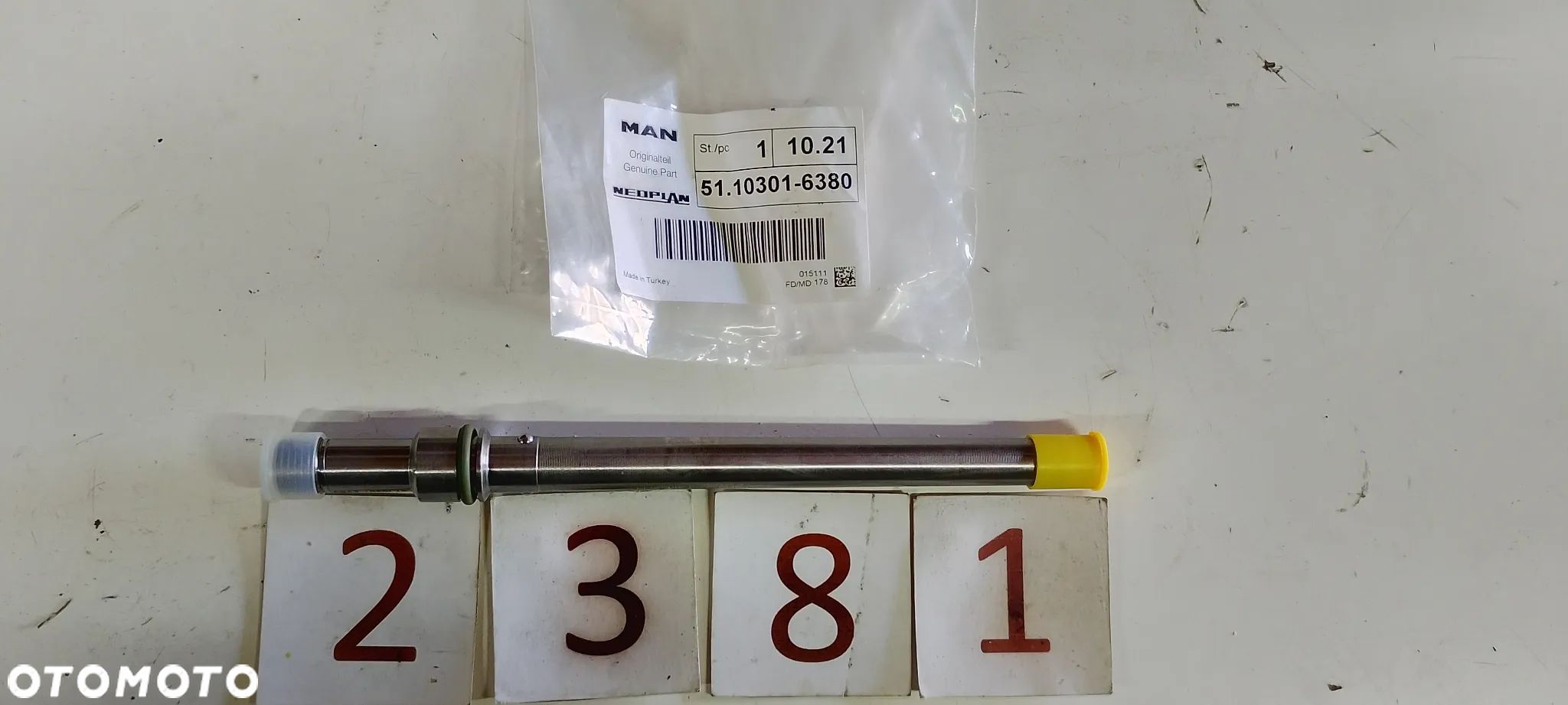 Króciec ciśnieniowy wtryskiwacza MAN EURO 6 D2676 51103016380 - 1