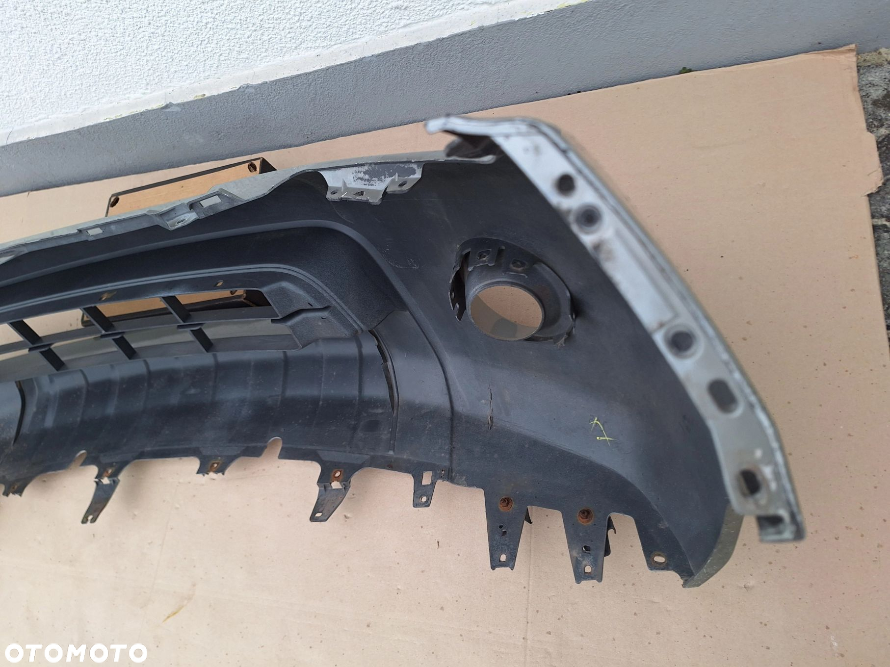 NISSAN NAVARA III D40 LIFT ZDERZAK PRZÓD PRZEDNI ORYG. NISSAN 620225X00H WYSYŁKA 24H - 8