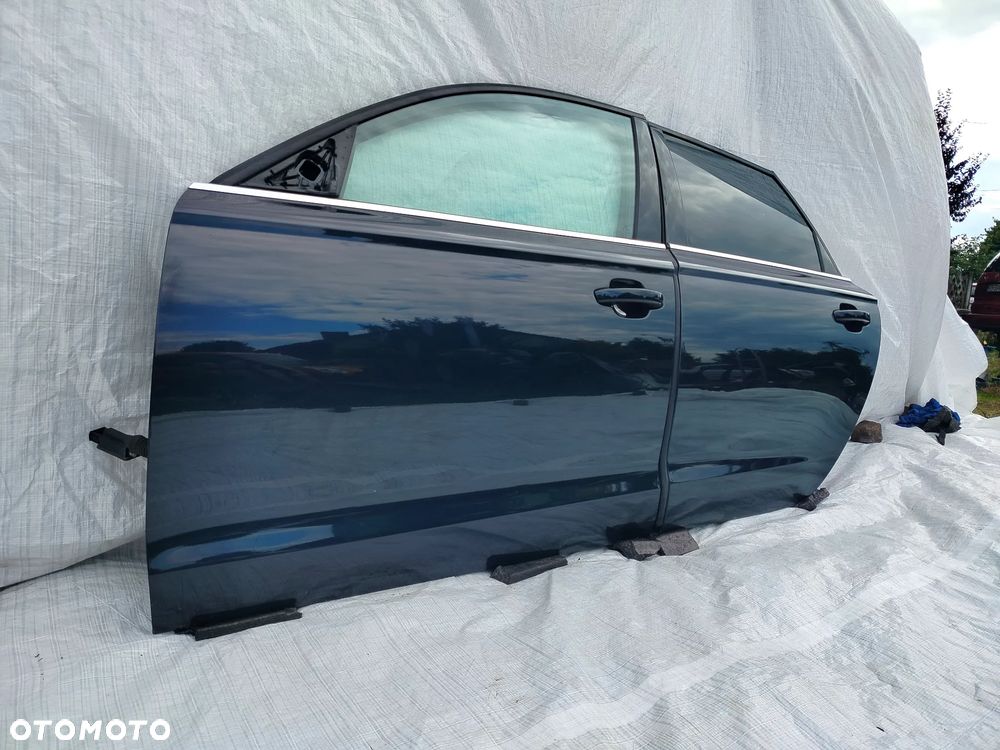 AUDI A6C7 DRZWI LEWE LEWY LX5R PRZÓD PRZEDNIE TYŁ TYLNE