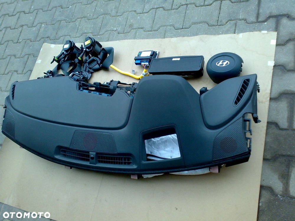 hyundai sonata dn8 viii 2021 2022 2023 konsola poduszki kpl. - 2