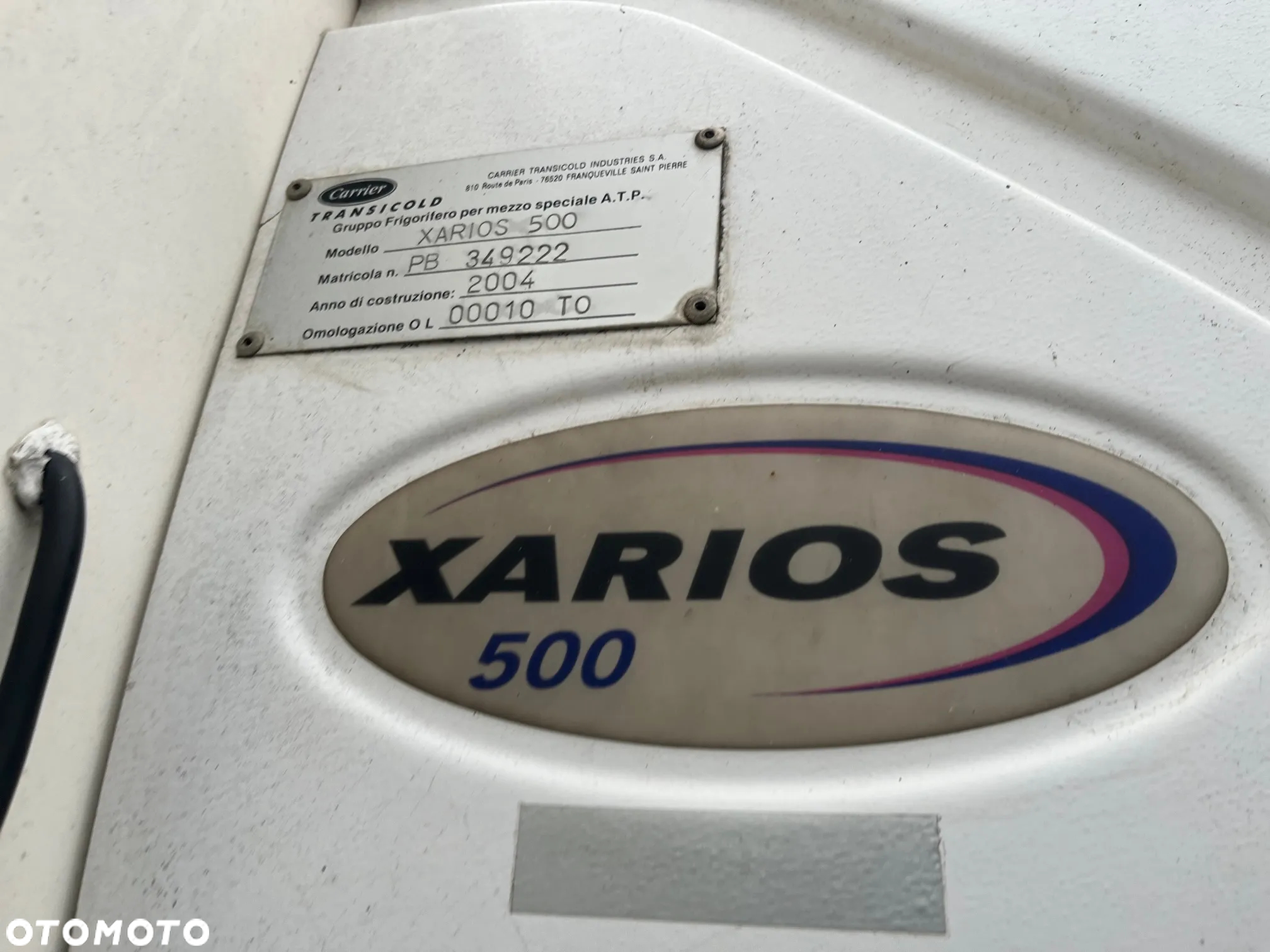 XARIOS 500 Agregat chłodniczy CARRIER PB349222 - 4