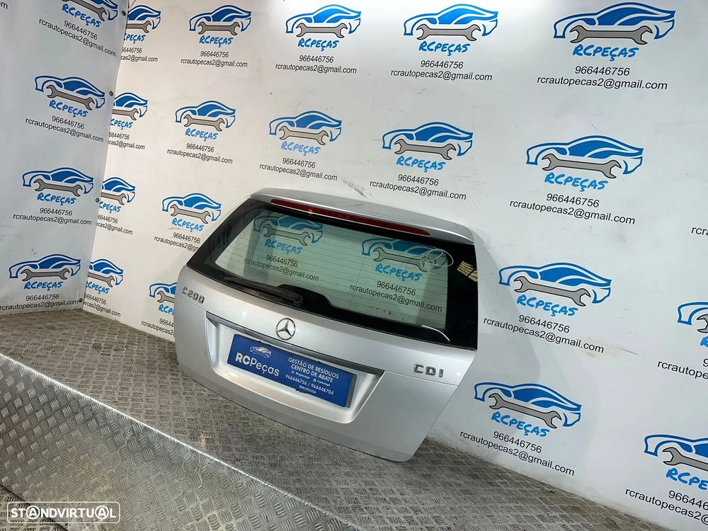 .Porta Tampa Mala Original Mercedes Benz Classe C W204 Carrinha Wagon 2007 - 2014 - 4