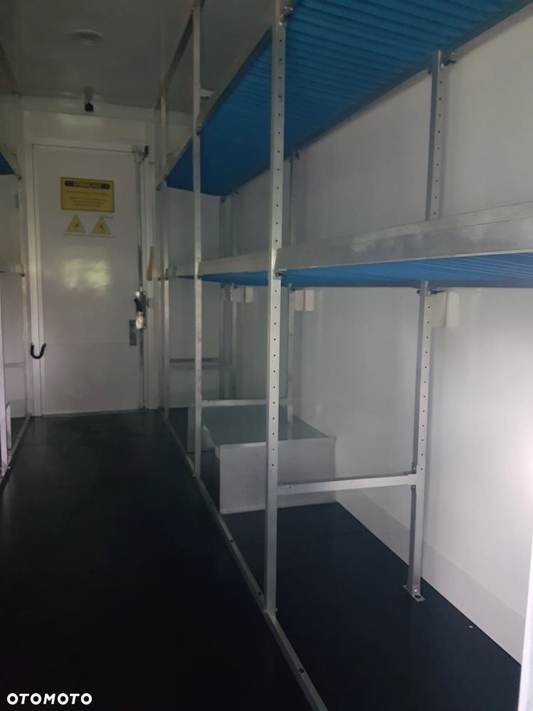 Iveco DAILY KONTENER NISKOPODŁOGOWY 4,44x2,23x2,42 SKLEP FOODTRUCK BAR KLIMA KONIOWÓZ KAMPER - 35