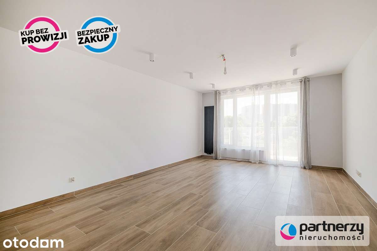 2 pokoje z balkonem, 50 m2, Letnica
