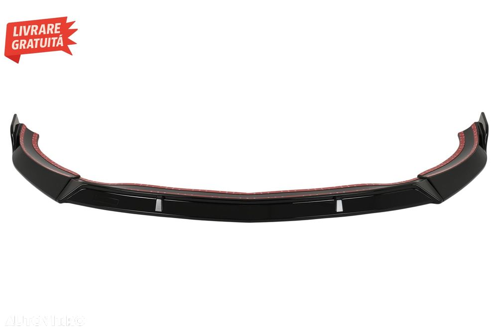 Prelungire Bara Fata Mercedes CLA45 C117 X117 (2013-2016) Negru Lucios- livrare gratuita - 2