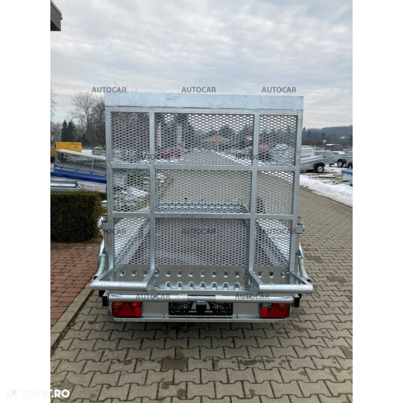 Wiola Remorca cu doua axe, franata, pentru transportul utilajelor de constructii 2,7t 3m - 8