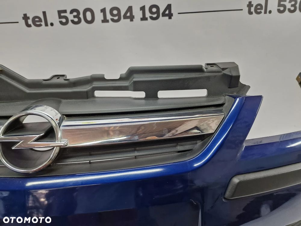 OPEL CORSA C LIFT 03- KOMPLETNY ZDERZAK PRZEDNI PRZÓD , GRANATOWY METALIK , NR AUKCJI NZ715 - 10