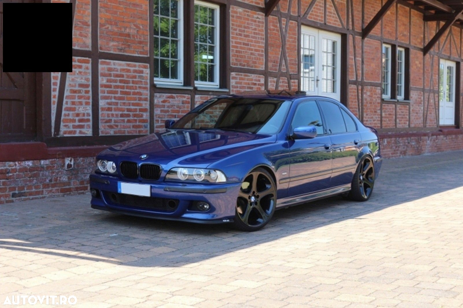 Bara Fata BMW Seria 5 E39 (1995-2003) cu Proiectoare Ceata Fumuriu M5 Look- livrare gratuita - 12