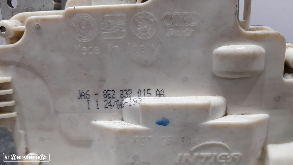FECHO FECHADURA PORTA FRONTAL FRENTE ESQUERDA 8E2837015AA AUDI A4 B7 2.0 TDI BPW SLINE S-LINE S LINE - 8