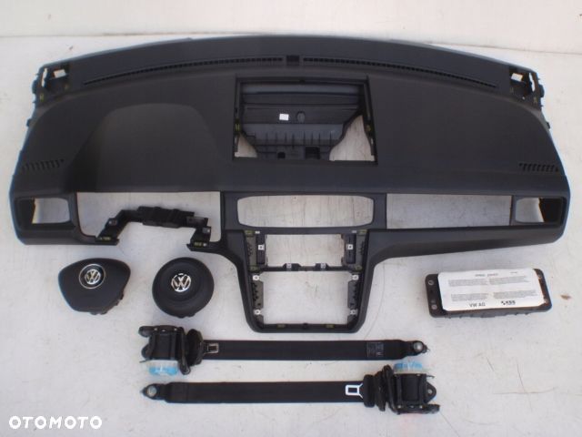 VW CADDY 4 IV 2K5 DESKA KONSOLA KOKPIT PULPIT PÓŁKA PARAPET AIRBAG AIR BAG - 5