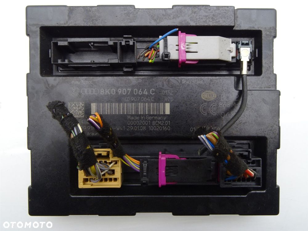 Zestaw startowy licznik komputer stacyjka moduł 8k1907115a audi a4 b8 1.8 t - 9