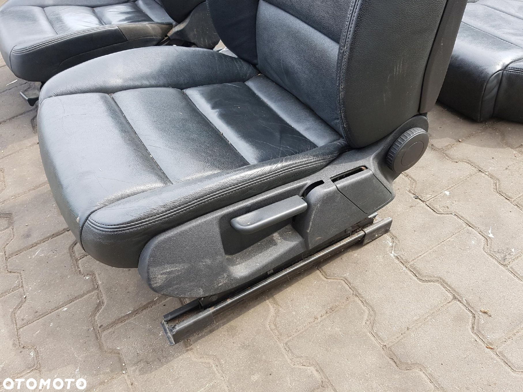 AUDI A6 C6 04-07r KOMBI FOTELE SKÓRZANE KANAPA - 8