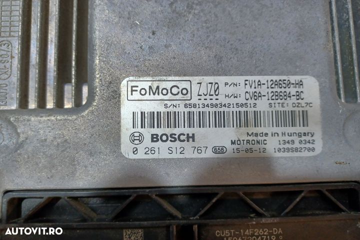 Calculator motor ECU FV1A-12A650-HA 0261S12767 - 1.0 FV1A-12A650-HA 0 - 3