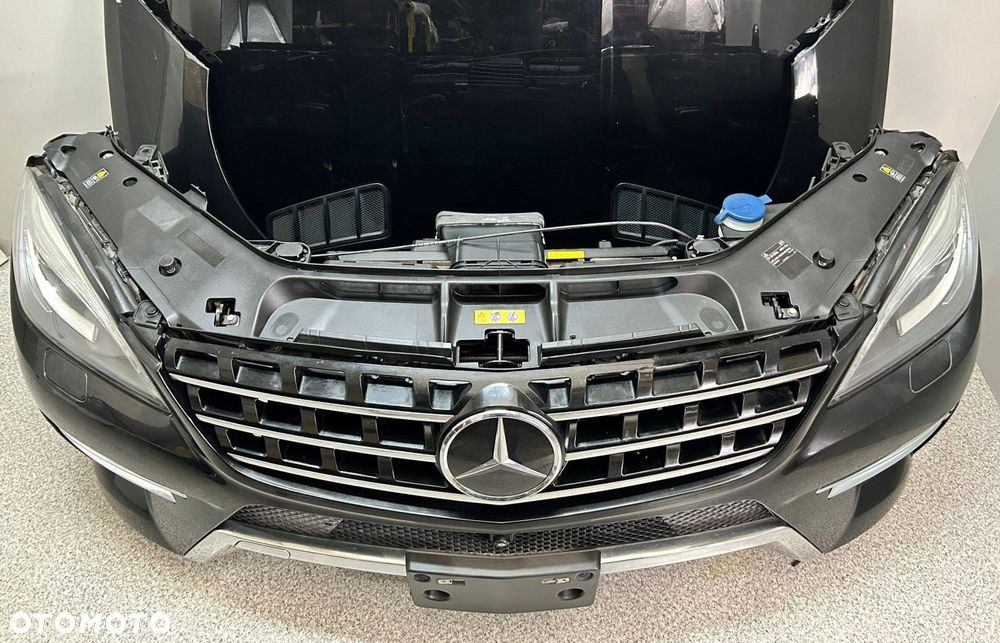 MERCEDES ML W166 AMG ZDERZAK MASKA LAMPY PAS BŁOTNIKI KOMPLETNY PRZÓD 197 - 4