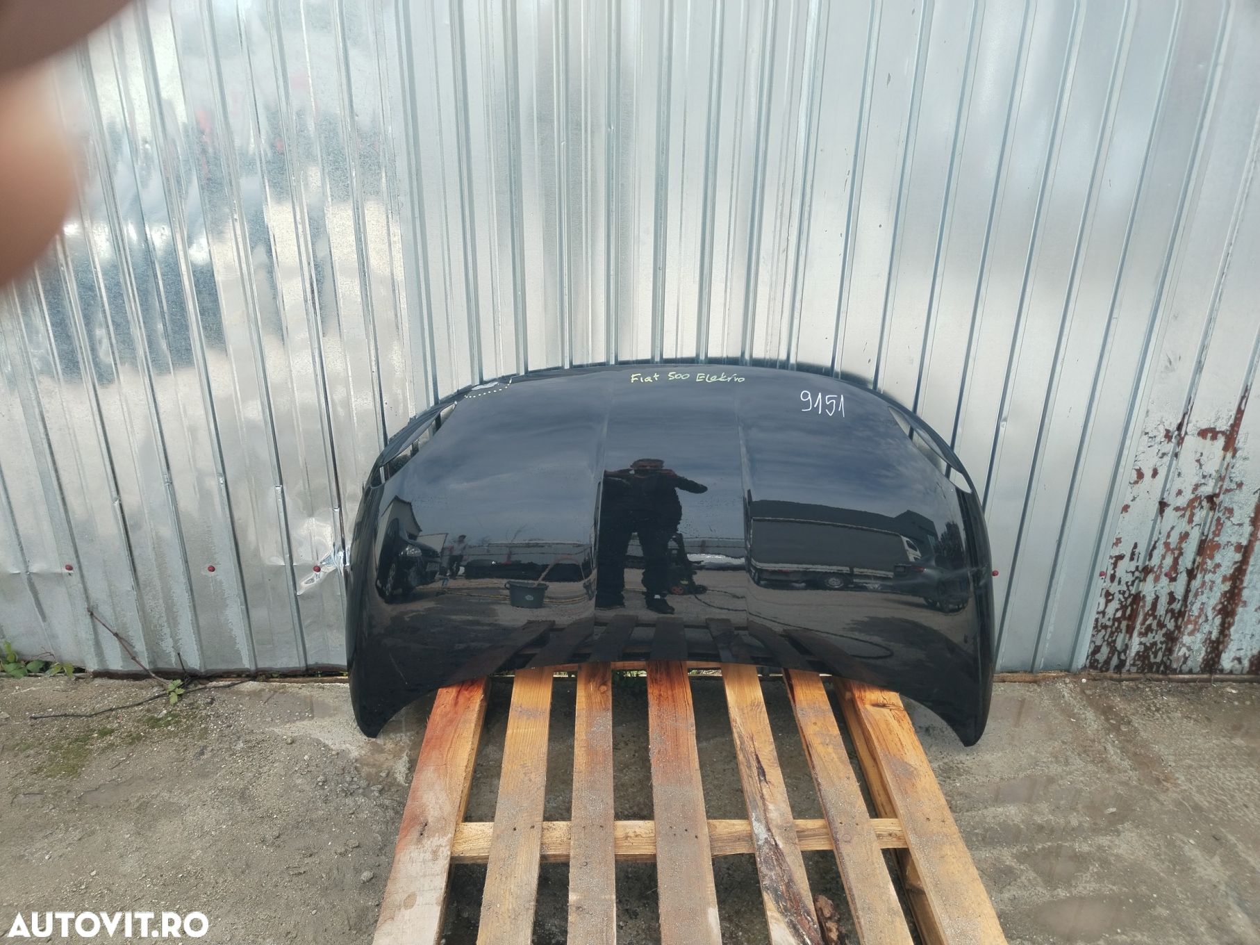 Capota motor, Fiat 500 E Electric, 2022, 2023, 2024, 2025. - 1