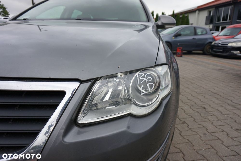 MASKA ZDERZAK BŁOTNIKI LAMPY PASSAT B6 LA7T  VOLKSWAGEN 2005-2010 SZARY PRZÓD KOMPLETNY - 29