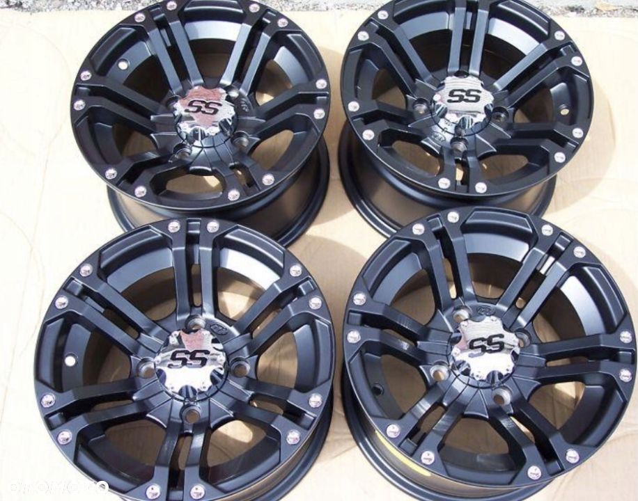 FELGI ITP SSA ALLOY 212 QUAD 4x4 CZARNE - 1