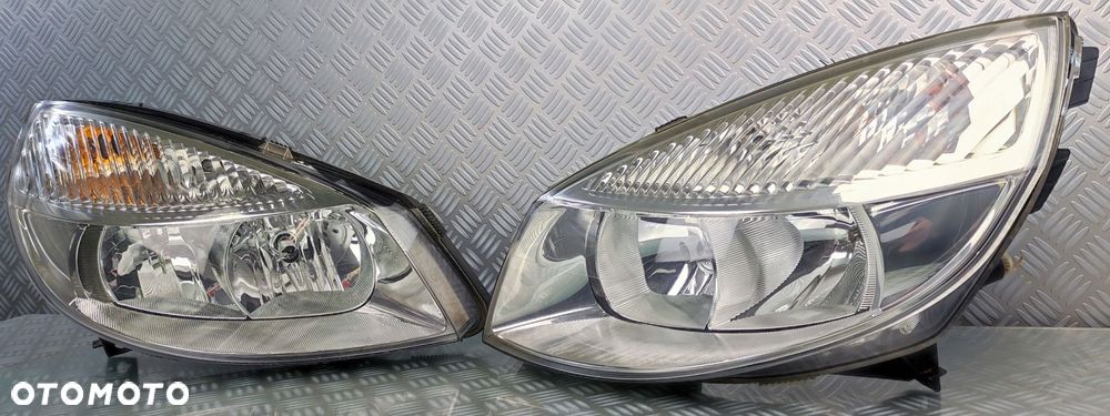 reflektor lampa prawy prawa lewy lewa przód RENAULT SCENIC II 2 03-06 EURO - 3