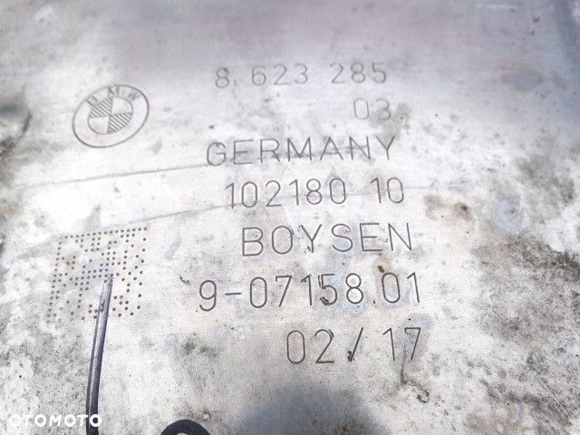 BMW 3 F30 330i 330e B48 2.0 Tłumik Wydech Katalizator Komplet Oryginał Środkowy Tylny końcowy 8623286 7627071 8623285 - 7