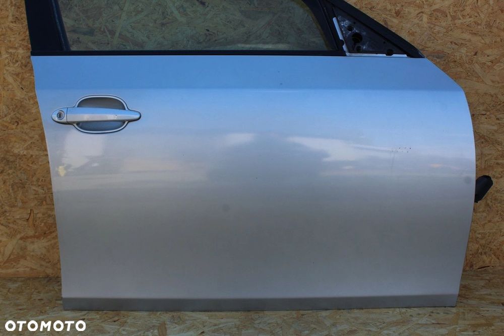 Drzwi PRAWE prawy przód BMW e60 e61 kompletne TITANSILBER - 2