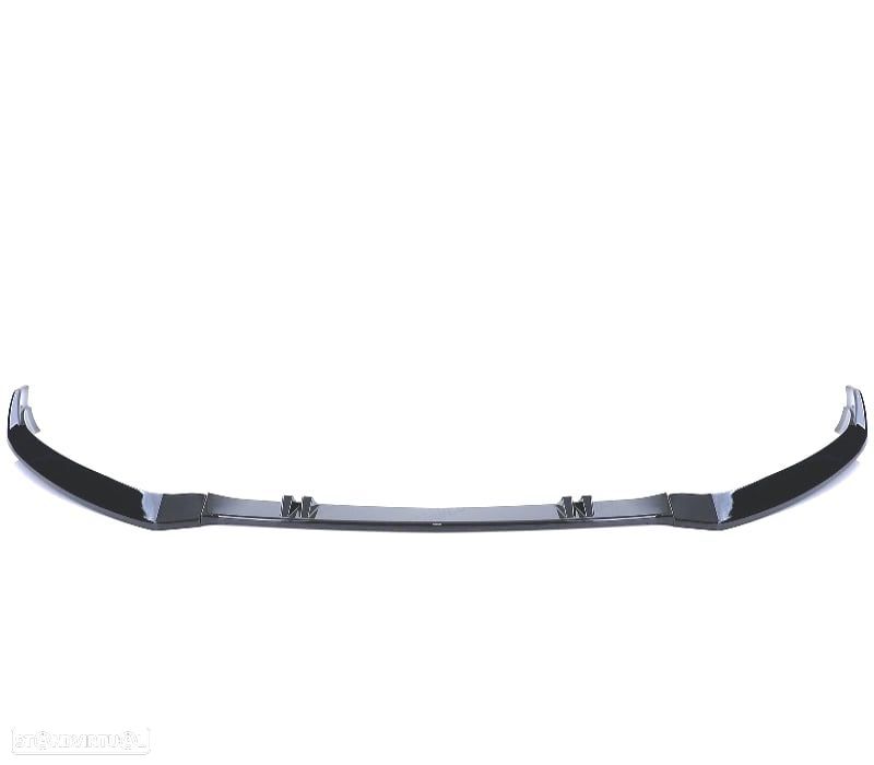SPOILER LIP AUDI A5 8T 8F 11-17 PRETO BRILHANTE - 3